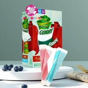 Custom Sour Sweet Gummies <strong>Roll</strong> Wholesale Healthy Snack Rainbow Color <strong>Fruit</strong> Flavor <strong>Roll</strong> <strong>up</strong> Soft Gummy Candy - Product Image 1