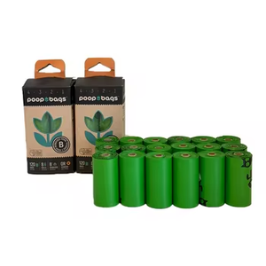 Bolsas para excremento de perro con diseño de hueso, 100% biodegradables, de alta calidad, personalizadas, al por mayor, para fabricantes - Product Image 1
