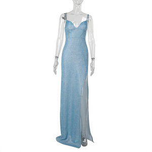 Abiti da Donna Eleganti con Spalline e Scollo a V per Feste Serali e Balli di Gala, Moda Femminile 2025 dal Produttore - Product Image 6