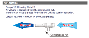 ปืนดูดลม OSAWA W501-S ของแท้จากญี่ปุ่น ใช้งานง่าย คุณภาพ<span class=keywords><strong>ส</strong></span>ูง และเชื่อถือได้ - Product Image 3