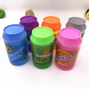 Juguetes Educativos de Slime 2020, Producto Infantil, Barril de Slime Colorido con Aroma, Charms de Cristal, Slime en Lata de Refresco - Product Image 6