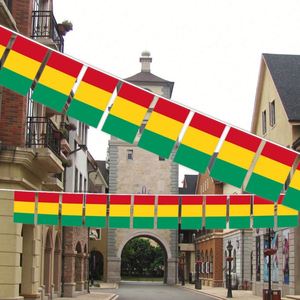 Banderines de Guinea de 5.5x8 Pulgadas al por Mayor, Impresión Digital, Material de Poliéster para Decoración Interior y Exterior (20 Piezas/Juego) - Product Image 3