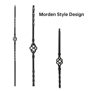 Balaustra scala in <span class=keywords><strong>ferro</strong></span> <span class=keywords><strong>battuto</strong></span> italiano moderno in acciaio inox balcone ringhiera del corridoio disegni - Product Image 5