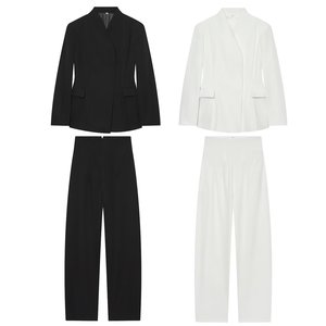 UNIZERA Damen Sommer 2026 Neuheit Slim Fit Stehkragen Langarm-<span class=keywords><strong>Blazer</strong></span> 8679425 8870199 - Product Image 2