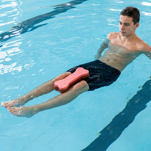 Bouée de natation en mousse rose en forme d'os, aide flottante pour l'entraînement aquatique à partir de 14 ans - Product Image 1