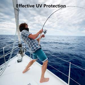 Accessoires de moto, masque facial pour homme/femme avec protection UV, écharpe, cache-cou pour moto, cyclisme, pour casque - Product Image 4