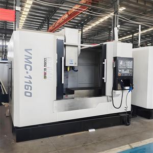 <span class=keywords><strong>Centre</strong></span> d'usinage vertical CNC VMC1160 à broche simple BT40 de 150 mm, neuf, prix usine - Product Image 4