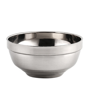 Stainless Steel Bowl Double Walled Thickened Heat Insulating Soup Bowl For Home Child Adult Use - Product Image 2