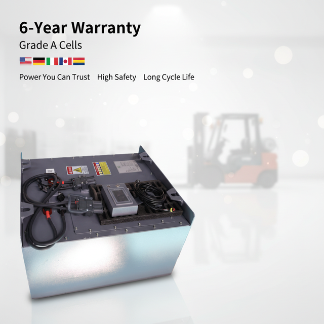 48V51.2V300Ah/410Ah/460Ah/560Ah Solid State Battery 6000 Cycles Support Customization Rechargeable Forklift Lithium Battery Pack
