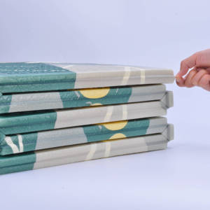 <span class=keywords><strong>50</strong></span> pouces X <span class=keywords><strong>50</strong></span> pouces Double face sport jouet Style bébé tapis de jeu 2cm d'épaisseur pliant anti-dérapant XPE mousse tapis de sol non toxique - Product Image 6
