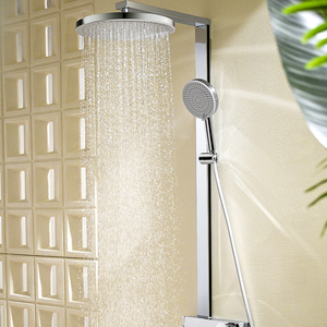 Venta directa <span class=keywords><strong>de</strong></span> fábrica Juego <span class=keywords><strong>de</strong></span> grifo <span class=keywords><strong>de</strong></span> ducha negro moderno Baño montado en la pared Juego <span class=keywords><strong>de</strong></span> mezclador <span class=keywords><strong>de</strong></span> ducha <span class=keywords><strong>de</strong></span> latón Baño - Product Image 1