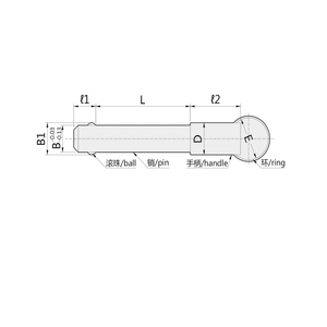 Hoge Kwaliteit Moderne Zblps Kogelvergrendelingspennen Duwpen Snelsluitpennen Maken Machinecomponenten Vast - Product Image 4