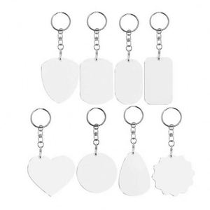Promotional Company Activity Gifts Custom LOGO Printed Keychains Sublimation Key Chain - Product Image 1
