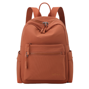 Royaa Women's Vintage Mini <b>Backpack</b> Zipper Closure Anti-Theft Waterproof Portable Design <b>Canvas</b> Polyester Outdoor Activity - Product Image 1