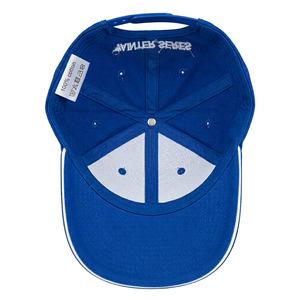 Casquette de baseball personnalisable à 5 panneaux, style européen et américain, 100 % polyester, unisexe, ajustement réglable, fermeture à boucle simple sur le panneau avant - Product Image 4