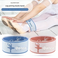 Anneau d'exercice de ballet pour enfants débutants, pour la fermeture des jambes, bande de résistance pour l'entraînement des adducteurs, bande élastique