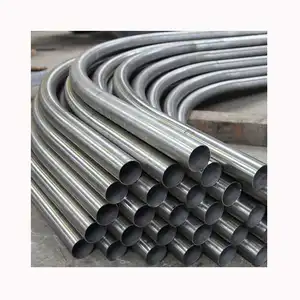 Custom Stainless Steel Pipe Fittings Metal Tube Bend Frame Parts Welded Curve Sheet Metal Tube Fabrication