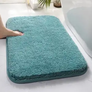 Benutzer definierte Haushalts waren Easy Wash Badezimmer teppich Anti-Rutsch-Mikrofaser-Bade matte für Badewanne