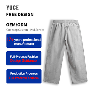 YUCE Nuovi <span class=keywords><strong>Pantaloni</strong></span> Casual <span class=keywords><strong>da</strong></span> <span class=keywords><strong>Uomo</strong></span> di Alta Qualità, <span class=keywords><strong>Pantaloni</strong></span> Sportivi Larghi <span class=keywords><strong>con</strong></span> <span class=keywords><strong>Vita</strong></span> Elastica, Leggeri e Alla Moda - Product Image 5