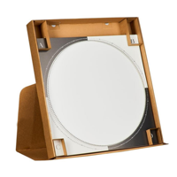 Kit de bricolage 3D pour tableau d'art en fil OEM, portrait, décorations pour la maison, jouets de couture et de tissage, peintures sur bois, diamètre 50 cm