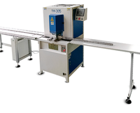 Machine de découpe industrielle, découpe de cadre photo en aluminium CNC, découpe automatique d'angle en aluminium