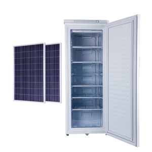 Congélateur vertical domestique 198L à énergie solaire DC, vente directe usine - Product Image 1