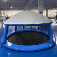 <strong>Best</strong> <strong>Selling</strong> Inflatable <strong>Floating</strong> Canopy Island Inflatable <strong>Floating</strong> Dock Platform with <strong>Tent</strong> for Adults and Kids