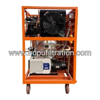 New Hopu SF6 Gas Recovery Purification Refilling Machine Three Phase 380V High Purity SF6 Reclaimer 8 Gal 25 L/Min