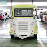 Camion de restauration électrique personnalisé, mobile, pour pizzas, burgers, glaces, bonbons, café, en acier inoxydable, aluminium, fibre de verre, remorque alimentaire complète