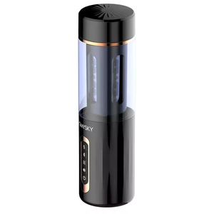 Sıcak satış otomatik elektrikli titreşimli erkek masturbator makinesi için adam teleskopik rotasyon mastürbasyon kupası erotik oyuncaklar - Product Image 2