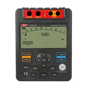 UNI-T UT513A Medidor de Resistencia de Aislamiento de 5kV, Rango de 1000G, PI/DAR, Almacenamiento de Datos USB, III 600V - Product Image 5