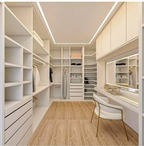 <span class=keywords><strong>Armario</strong></span> de Ropa de Alta Gama, Sistemas de Vestidores, Diseño de Muebles, Dormitorio de Lujo Personalizado, Vestidor Grande de Madera - Product Image 4