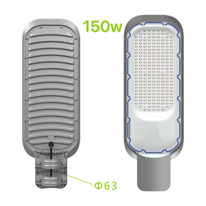 Utathin ไฟถนน LED ความสว่างสูง IP65กันน้ำ50W/100W อลูมิเนียมอัลลอยด์6000K 140Â แสงกลางวันแสงมุม ° - Product Image 2