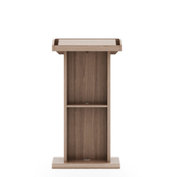 Pupitres de conférence en bois massif fabriqués sur mesure, mobilier d'église moderne pour hôtel, bureau, école, certifié ISO9001