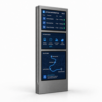 Pantalla Digital Inteligente para Paradas de Autobús con Soporte GTFS, Energía Solar, Pantalla de Tinta Electrónica, Ahorro de Energía, Diseño Moderno