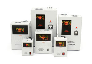 Toptan 5kva 10kva 20kva tek fazlı avr 45-280v güç faktörü röle tipi otomatik voltaj regülatörü sabitleyici - Product Image 6