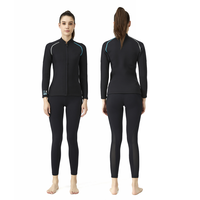 1.5mm chauffage plongée surf combinaison haut plongée néoprène veste pour hommes femmes combinaison veste pour professeur de natation