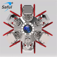 HZ-R408 Tuyau D'égout Dispositif de Contrôle Intelligent Chenille Robot Système D'inspection