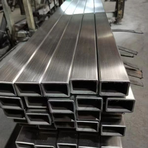 Pipa persegi baja tahan karat AISI 201 304 316 baja tahan karat kualitas tinggi Tiongkok pipa persegi baja tahan karat berongga <span class=keywords><strong>Ss</strong></span> untuk dijual - Product Image 1