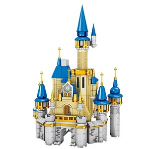 Set de Bloques de Construcción de Plástico ABS Kazi, Modelo de <span class=keywords><strong>Castillo</strong></span> Histórico de Inspiración China, Escala 1:72, Juguete de Construcción para Armar, Regalos - Product Image 4