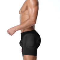 Pantalon moulant pour hommes, culotte rembourrée pour lever les fesses, sous-vêtements