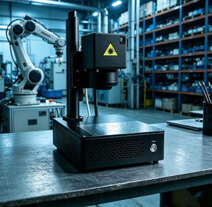 Mini Incisore Laser a Fibra da Tavolo con Precisione di ±0,001mm per Incisione di Lettere e Componenti Elettronici di Piccole Dimensioni - Product Image 4