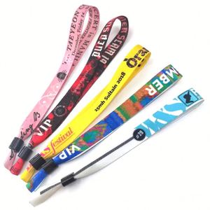 Polyester Wristbands with Heat Transfer Printing - Fashionable Durable and Lightweight for Various Events - Product Image 2