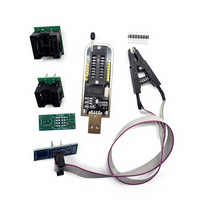 CH341A CH341 24 25 Series EEPROM Flash BIOS USB Programador con 4 adaptadores