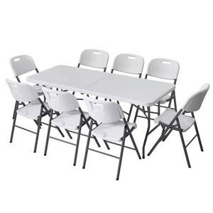 Silla Plegable <span class=keywords><strong>de</strong></span> <span class=keywords><strong>Plástico</strong></span> <span class=keywords><strong>de</strong></span> Grado Alimenticio, Resistente al Agua y a las Manchas, para Acampar al Aire Libre, para Uso en Interiores y Exteriores, para la Escuela y el Parque - Product Image 1