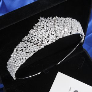 Couronne de mariée vintage européenne et américaine, style forêt, blé, luxe léger, accessoires de robe simple, diadème de bal de luxe - Product Image 5