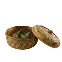 Boîte à thé Pu'er vintage en bambou tressé, modèle 25-055, rose thé, présentation de thé soignée, emballage cadeau, boîte de rangement Qizi
