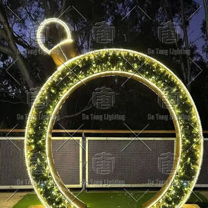 Décoration lumineuse de Noël de luxe en forme d'arche, LED extérieure pour événements - Product Image 5