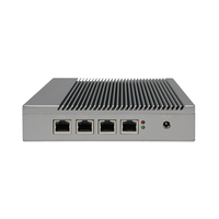 Промышленный шлюз OpenWRT с 4 портами 2.5G LAN Ethernet, 4-ядерным процессором Intel, декодированием двух дисплеев и интеллектуальным программным маршрутизатором для периферийных вычислений