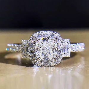Anello Nuziale Classico per Donne, Elegante Stile Occidentale, Accessorio da Dito alla Moda per Feste, Regalo - Product Image 1